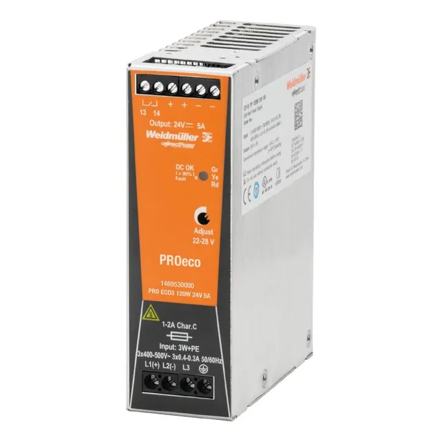 1469530000 Pro Eco3 120w 24v 5a Weidmuller