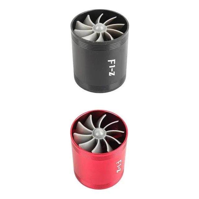 2pcs Turbocompresor De Coche Super Cargador Gas Fuel Saver