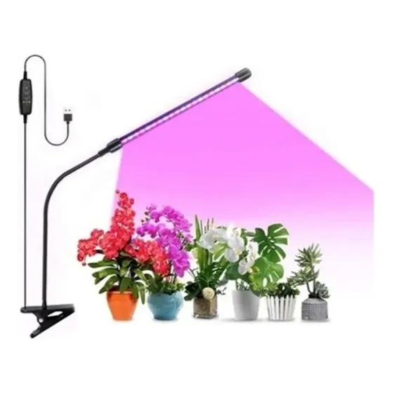 Lampara Uv Led Cultivo Interior Crecer Plantas Temporizador Color de la luz AZUL ROJO VIOLETA