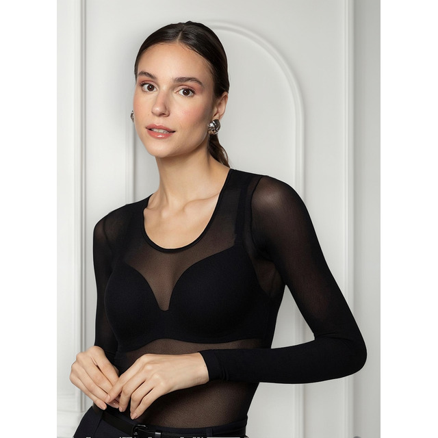 Segunda Pele Blusa Feminina Lupo Fio 40 Manga Longa Aderent Segunda Pele Blusa Feminina Lupo Fio 40 Manga Longa Aderent
