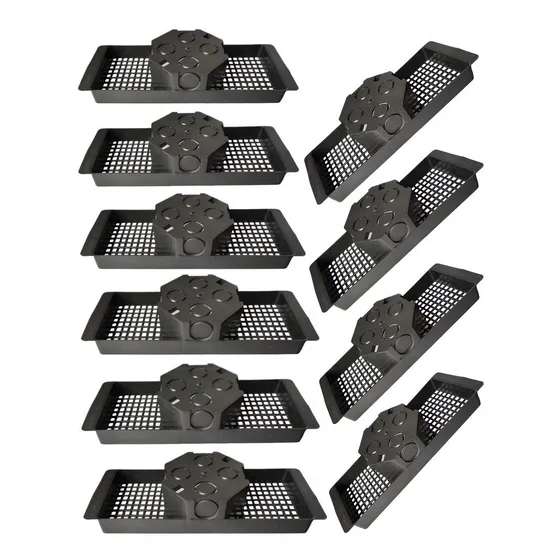 Kit 10 Unid Caixa Luz 4' Pvc P/ Laje 30cm