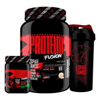 Combo Whey Protein Fusion 1800g + Pré Treino 300g + Copo Combo Whey Protein Fusion 1800g + Pré Treino 300g + Copo
