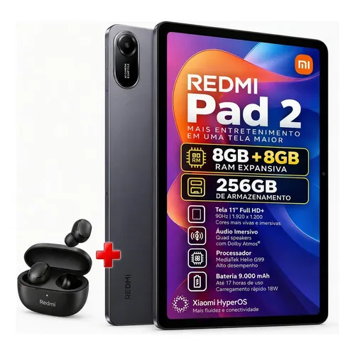Tablet Xiaomi Mi Pad 6 256gb 8gb Ram Mist Blue S Cor Azul