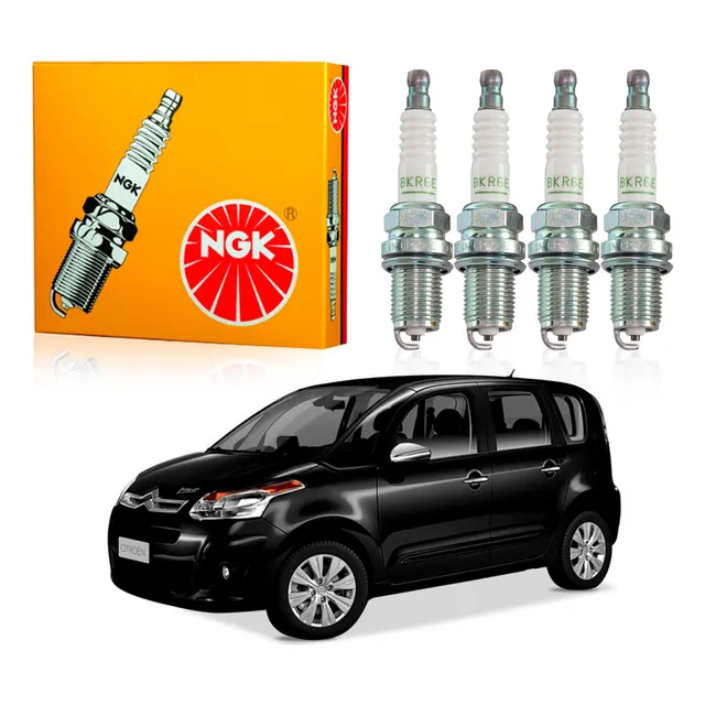 Jogo Velas Ngk Citroën C3 Picasso 1.5 8v 2013