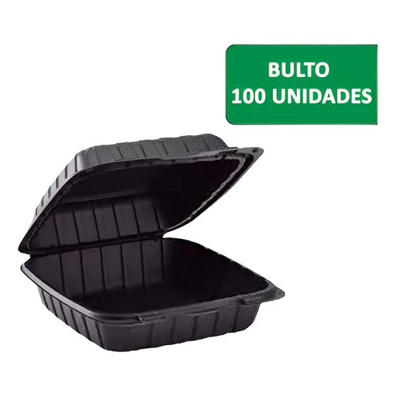 Envase H11 Negro Bulto 100 Unidades