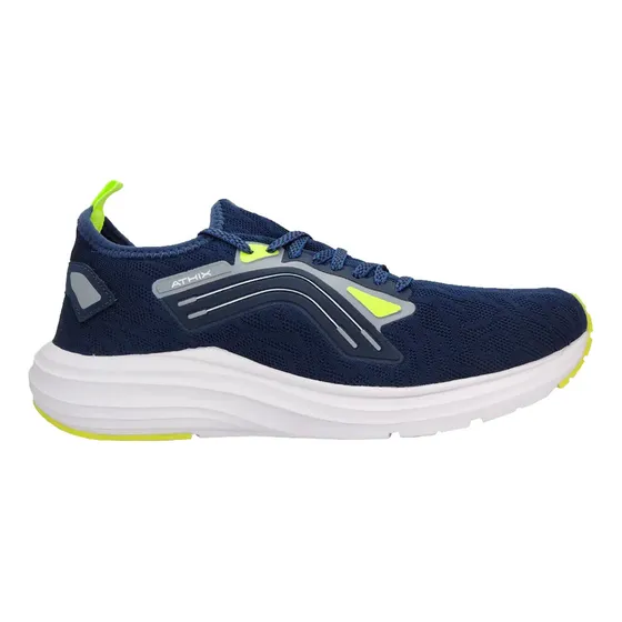Zapatillas Athix Running Hombre Berry Marino Ras