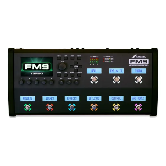 Fractal Audio Fm9 Turbo Modelador De Amps E Proc. De Efeitos