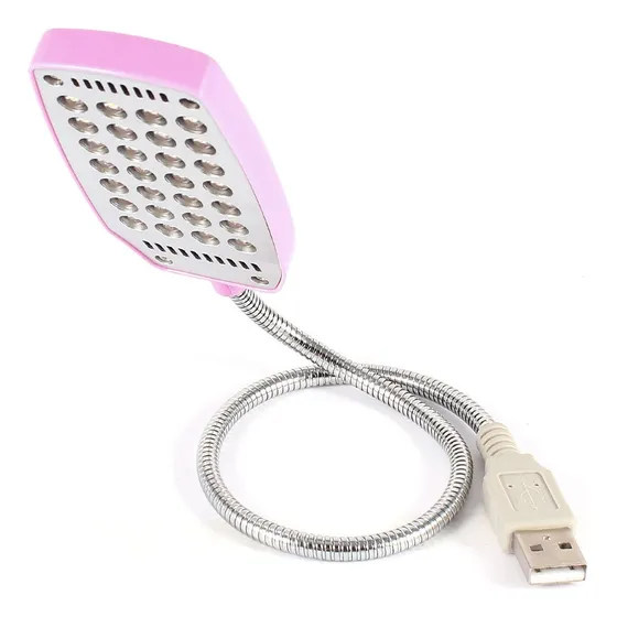Qtqgoitem Cm Largo Usb Cuello Cisne Flexible Lampara Luz Led