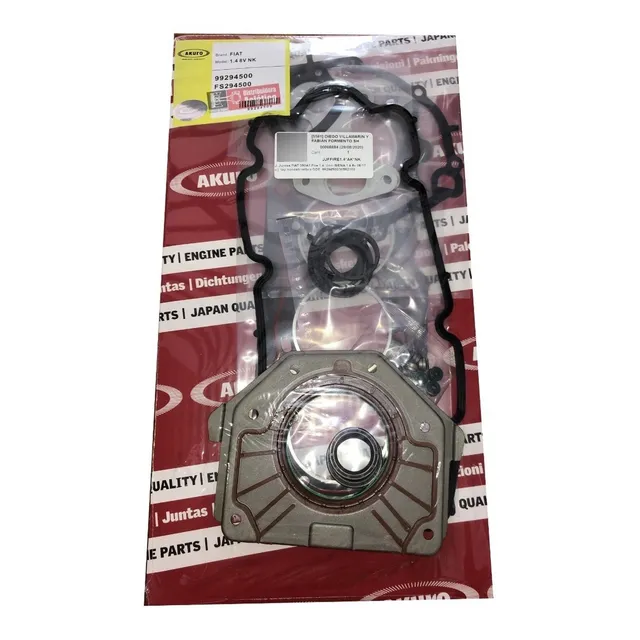Juego De Juntas Fiat Fire 1.4 8v  Palio Punto Motor Evo Acer