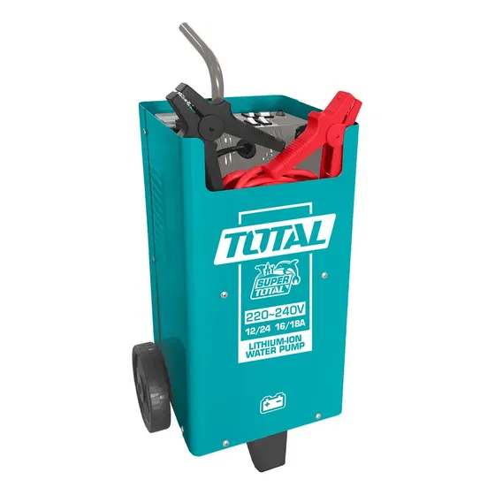 Cargador De Batería Y Arrancador Total, Línea Industrial, 12/24v - 16/18a, Vehículos Varios, Auto Camión - 15kg - Tbc2201