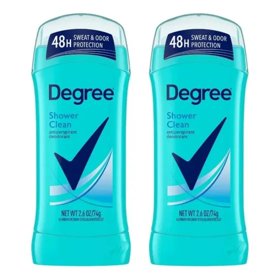 Desodorante Degree Rexona Shower Clean Dama Mujer 76g Usa
