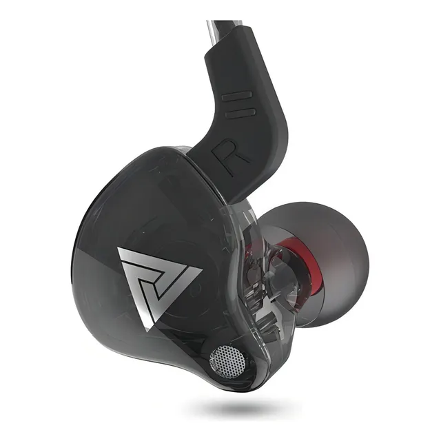 Auriculares in-ear gamer inalámbricos QKZ Audio AK6 AK6 negro