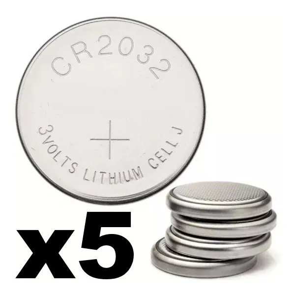 Pack De Pilas Bateria Cr2032 X 5 Unidades Matherboard