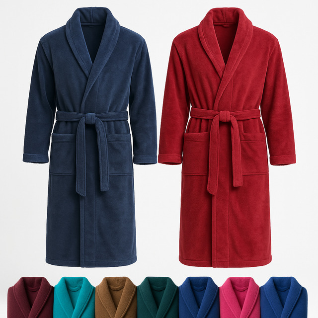 Roupão Inverno Quentinho Microfibra Fleece Aveludado Plush Roupão Inverno Quentinho Microfibra Fleece Aveludado Plush
