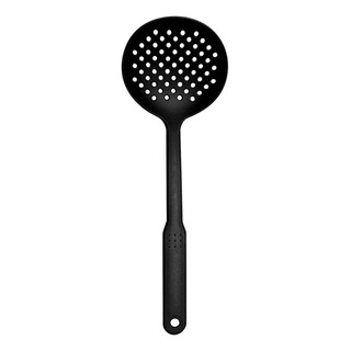 Escumadeira Nylon Vazada 34 Cm Kit Com 2 Peças Escumadeira Nylon Vazada 34 Cm Kit Com 2 Peças