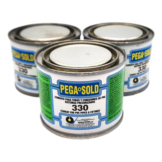 Pega Tubería Pvc Alta Presión Agua Blanca Pega Sold 330 1/32