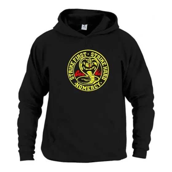 Sudadera Cobra Kai, Miyagi Do Con Capucha Y Canguro