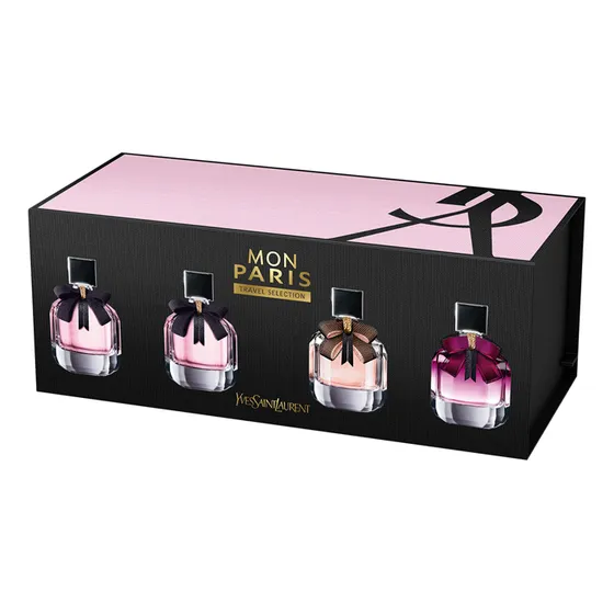 Mini Set De Fragancias Ysl Mon Paris, 4 Piezas: Eau De Parfu