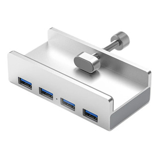 Hub Clip 4 Usb 3.0 Alta Velocidade Aluminio Suporte Mesa Hub Clip 4 Usb 3.0 Alta Velocidade Aluminio Suporte Mesa