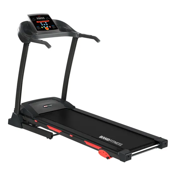 Cinta De Correr 12 Km Bandfitness 005 125 Kg C/envio Negro
