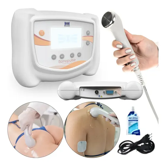 Sonopulse Portable 1 e 3 MHz Aparelho de Ultrassom Ibramed