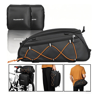 3 En 1 Bolsa De Bicicleta Para Asientos Traseros Impermeable 3 En 1 Bolsa De Bicicleta Para Asientos Traseros Impermeable