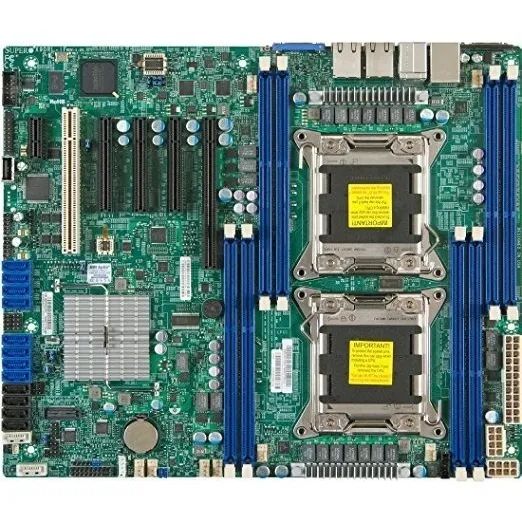 Supermicro Ddr3 800 Lga 2011 Placa Base De Servidor X9drl-si