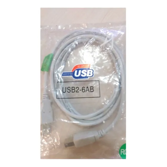 Cable 2.0 Usb2-  6ab Tipo Am/bm 28/28 Awg - Hi -speed Certif