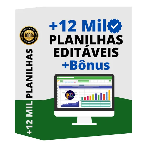 12000 Planilhas Para Excel Prontas + Super Bônus