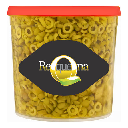 Azeitona Verde Fatiada Balde De 1kg Azeitona Verde Fatiada Balde De 1kg