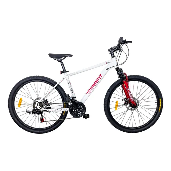 Bicicleta De Montaña Venum Rodada 26 21v Color Blanco