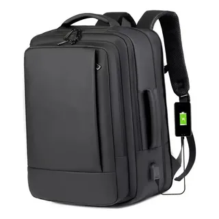 Mochila À Prova D'água Reforçada Expansível