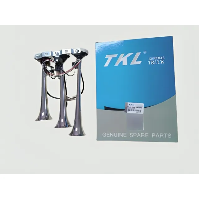Corneta Triple Aire Larga 12 Volt/24 Vol  H-308-1