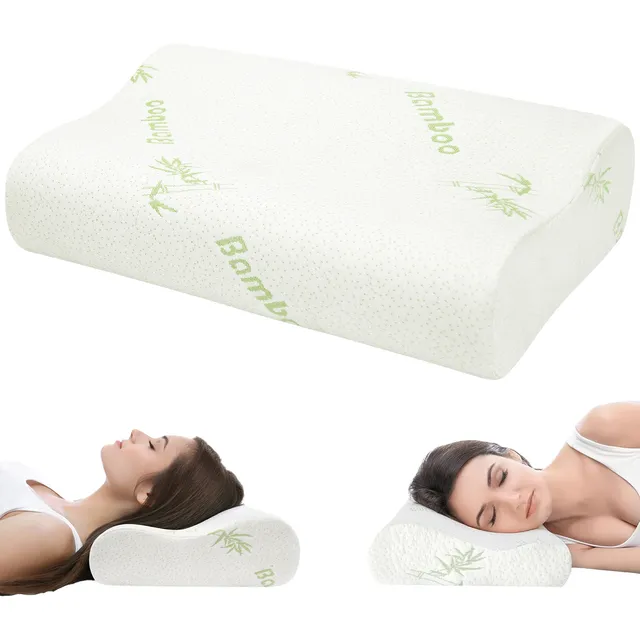 Travesseiro Cervical Ortopédico Espuma De Memória 40x60cm