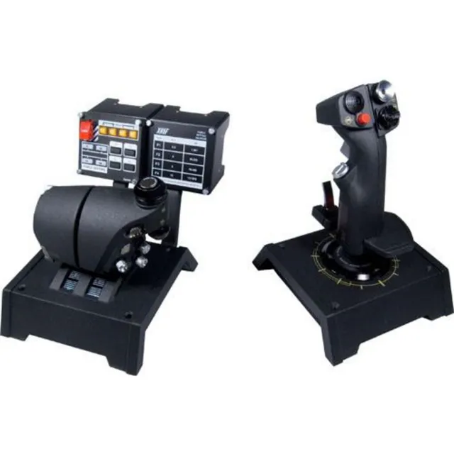 Manche Joystick Logitech Saitek X65f R20-scb44042 Cor Preto