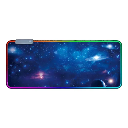 Rgb Mouse Pad Gamer Alfombrilla Con Luz 30*80 Antideslizante