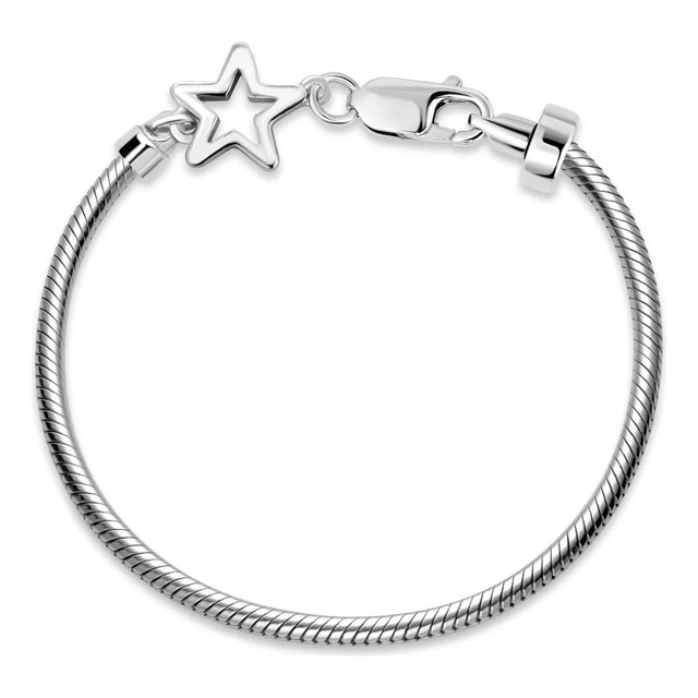 Pulseira Life Estrela Em Prata 925 Pulseira Life Estrela Em Prata 925