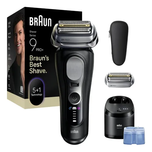 Barbeador Braun Series 9 9360cc Wet&dry With Clean & Charge Cor