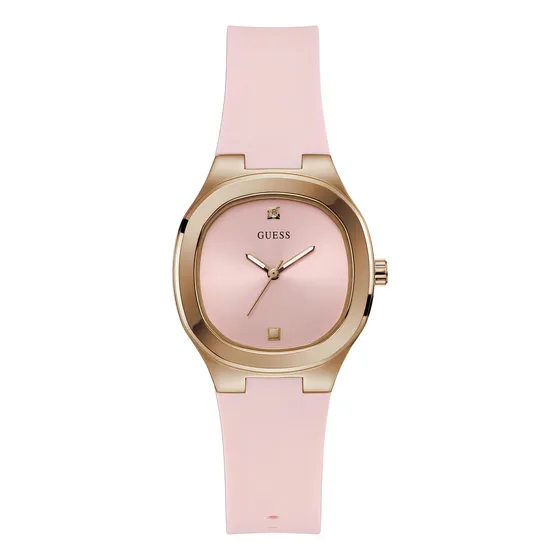 Reloj Guess De 32 Mm Para Mujer-correa Rosa-tono Oro Rosa