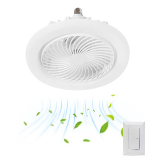 Foco Ventilador Con Luz Led Entrada E27 Silencioso Tianlai Foco Ventilador Con Luz Led Entrada E27 Silencioso Tianlai