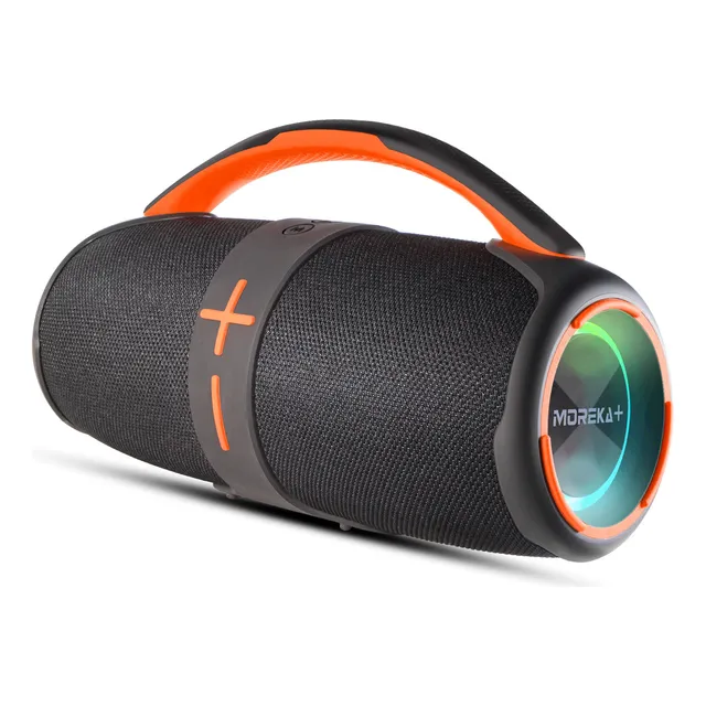 Moreka A26 Bajo Portátiltwsaltavoz Bluetooth Altavoz Estéreo Color Negro