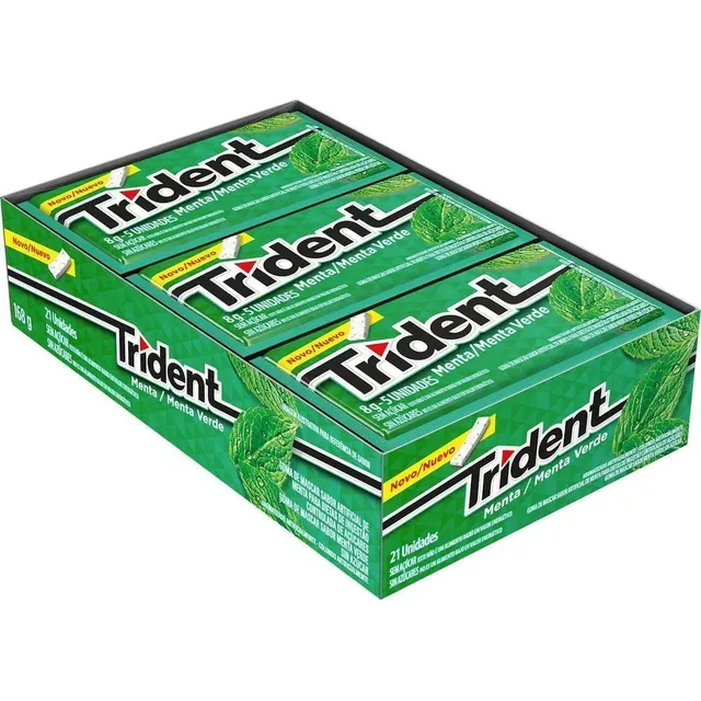 Chiclete Trident Dp C/21 - Escolha O Seu Sabor: