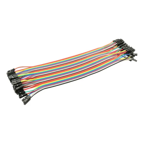 Cabo Wire Jumper Fêmea X Fêmea 20 Cm 40 Fios Pçs Ard