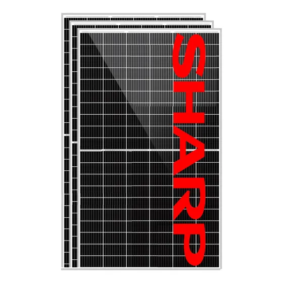 Panel Solar Sharp 450w Monoperc Celda Partida X6