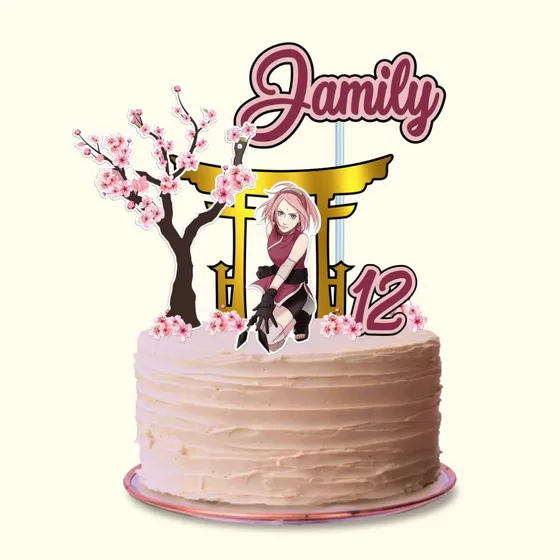 Topo De Bolo Topper Temas Festa Aniversário Personalizado
