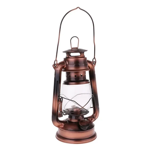 Lámpara De Queroseno De Hierro Luz De Aceite|=|bronce