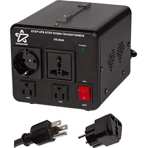 Transformador Dynastar Ds5000 110-220 A 220-240 Voltios