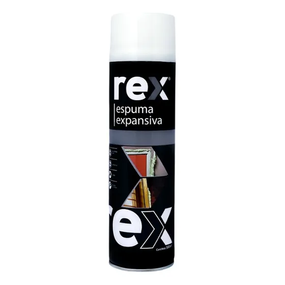 Sellador Poliuretano Rex Espuma 500 Ml Blanco