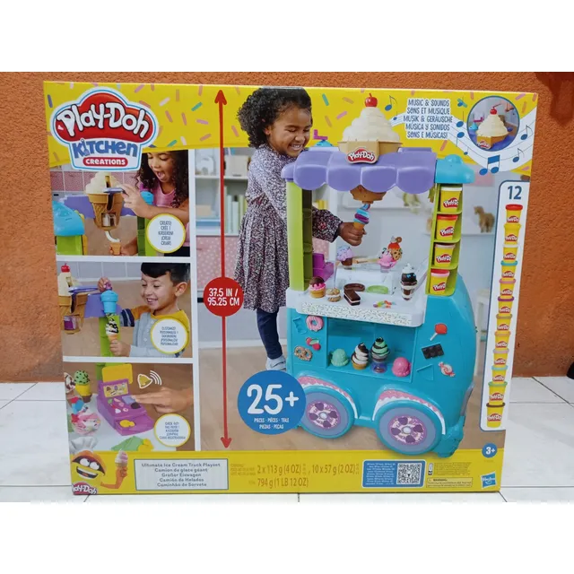 Play-doh Kitchen Creations Súper Camión De Helados De Hasbro