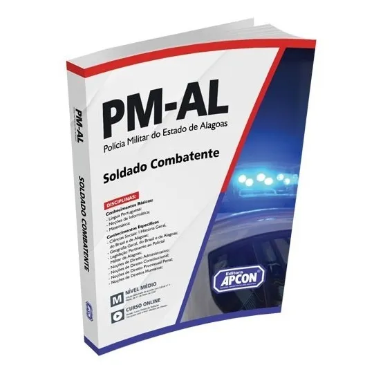 Apostila Pm-al 2021 - Soldado Combatente